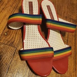 Rainbow shoes